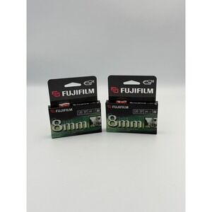 Fujifilm 8mm Video Cassette P6-120 120 Min Sealed Lot 2 Camcorder Tape NEW